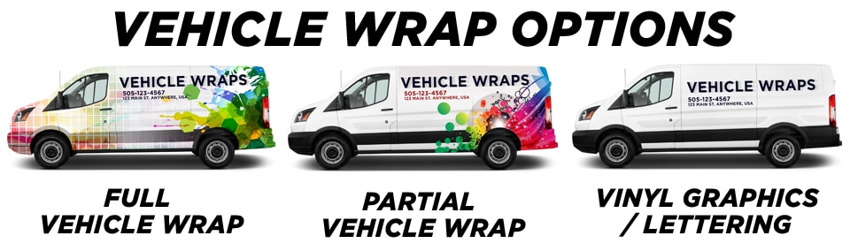 Broomfield Vehicle Wraps vehicle wrap options
