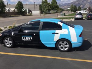 Boulder Car Wraps partial car wrap vehicle graphics lettering vinyl 300x225